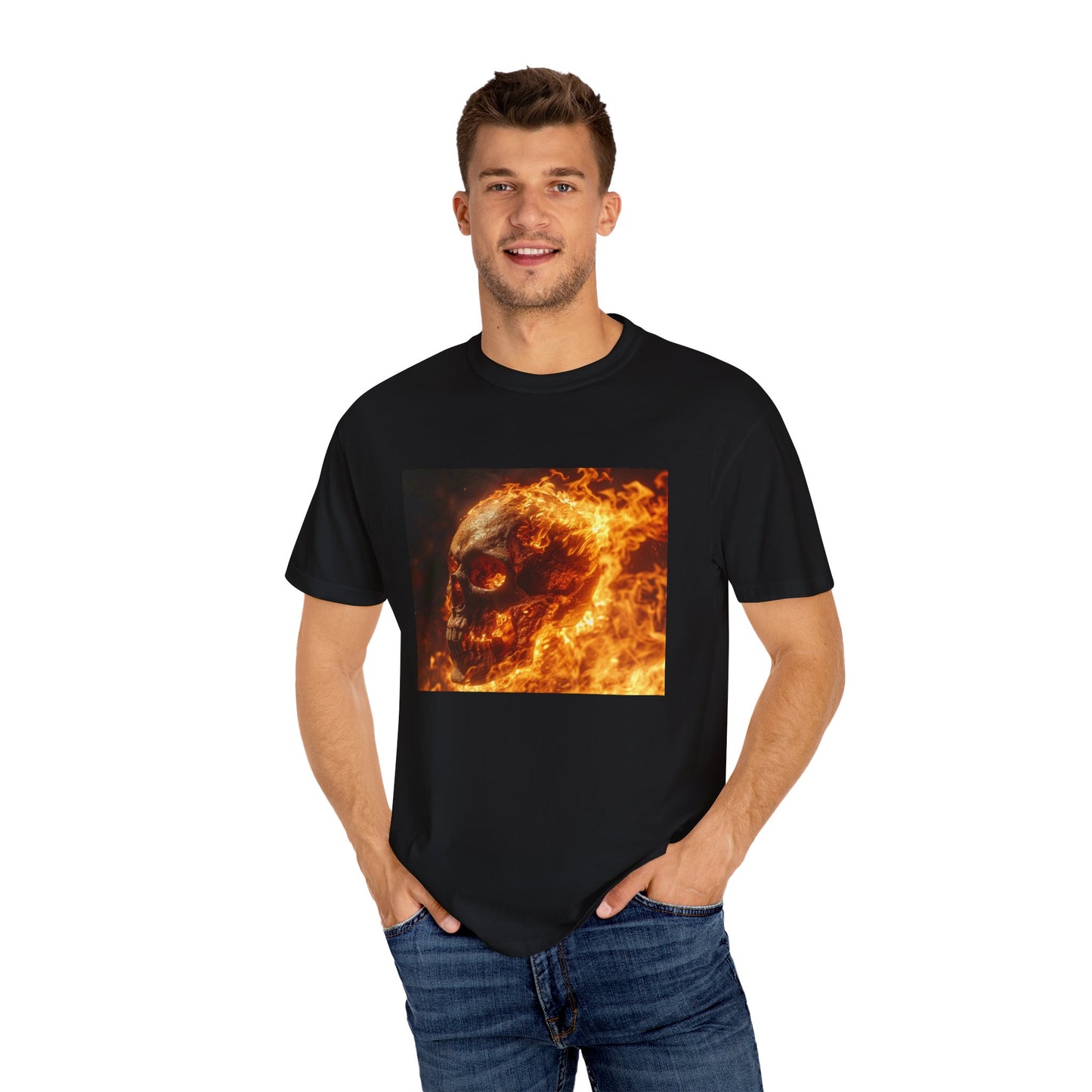 Flaming Inferno Skull