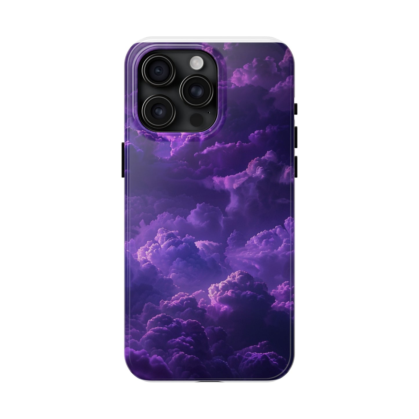 Purple Cloud Impact-Resistant Phone Case