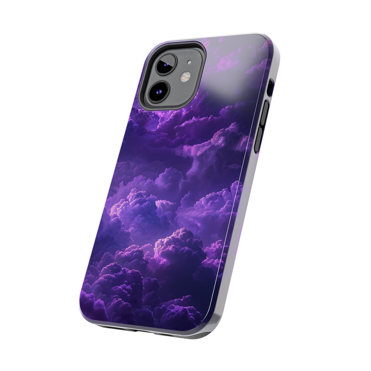 Purple Cloud Impact-Resistant Phone Case