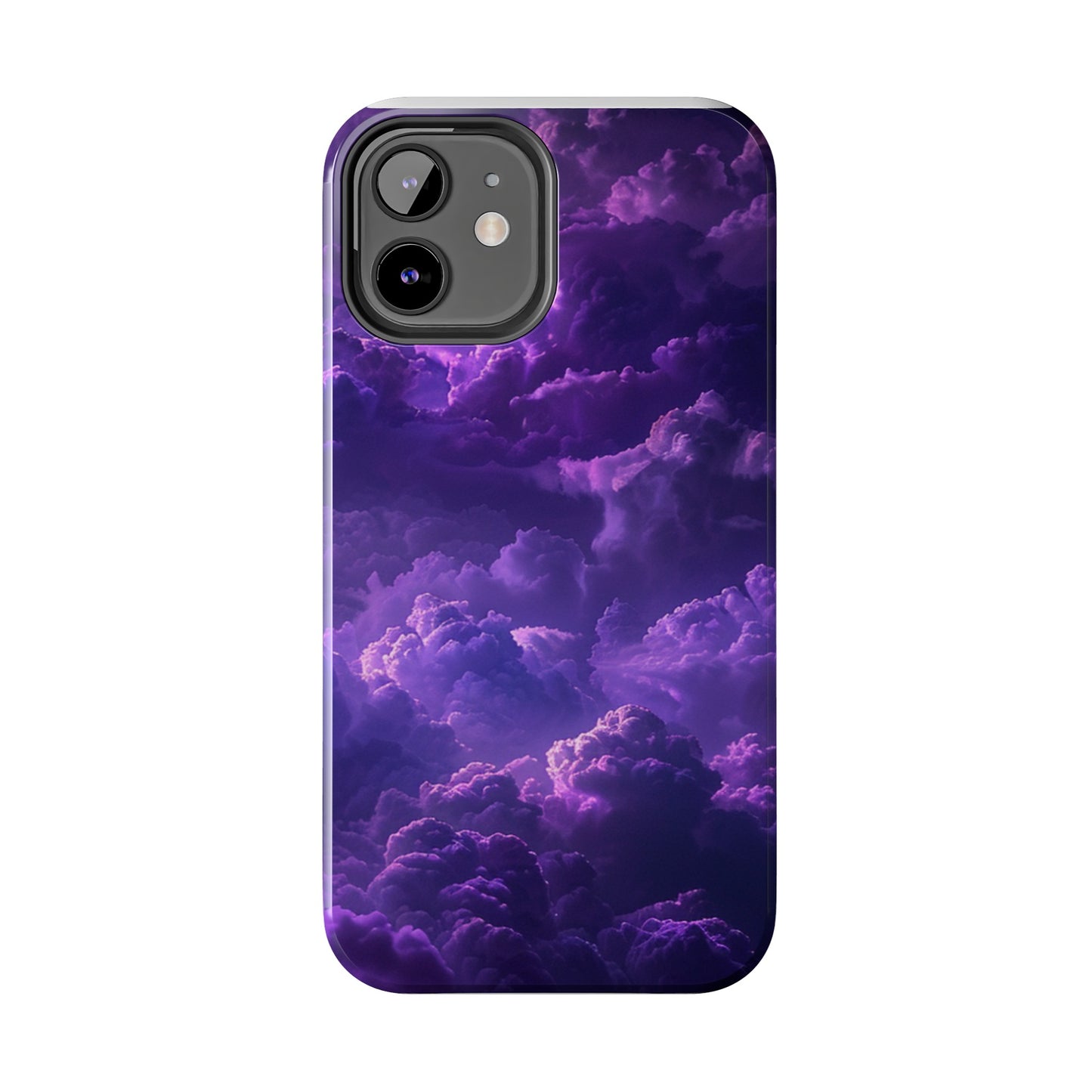 Purple Cloud Impact-Resistant Phone Case