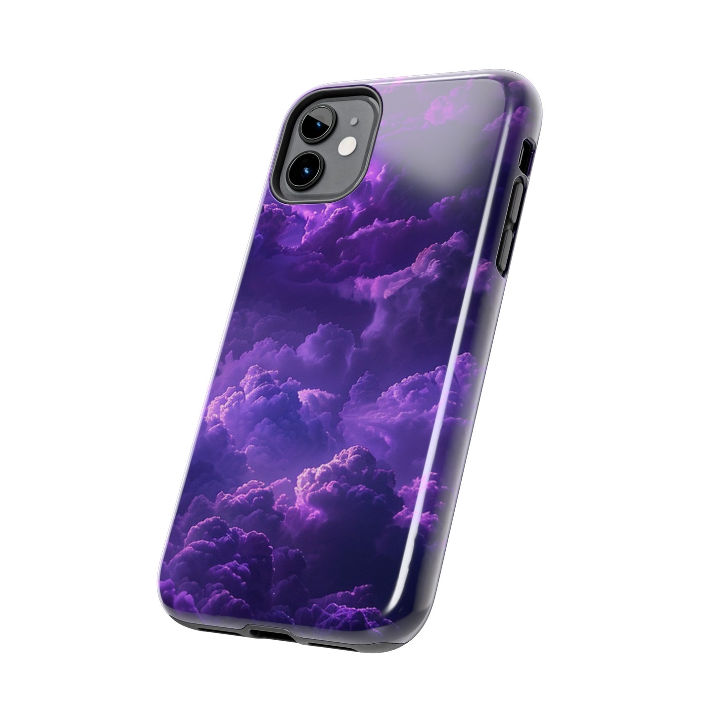 Purple Cloud Impact-Resistant Phone Case