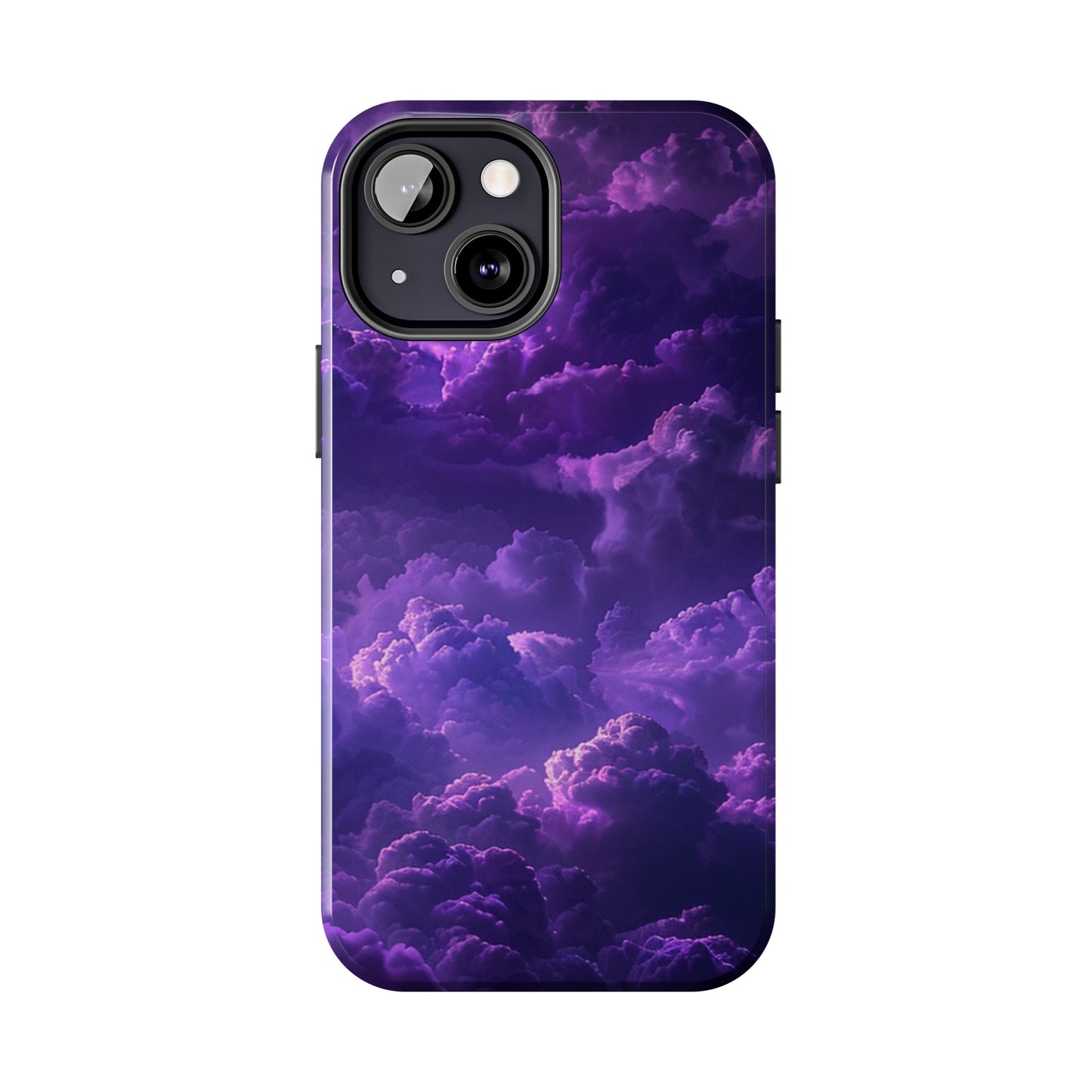 Purple Cloud Impact-Resistant Phone Case