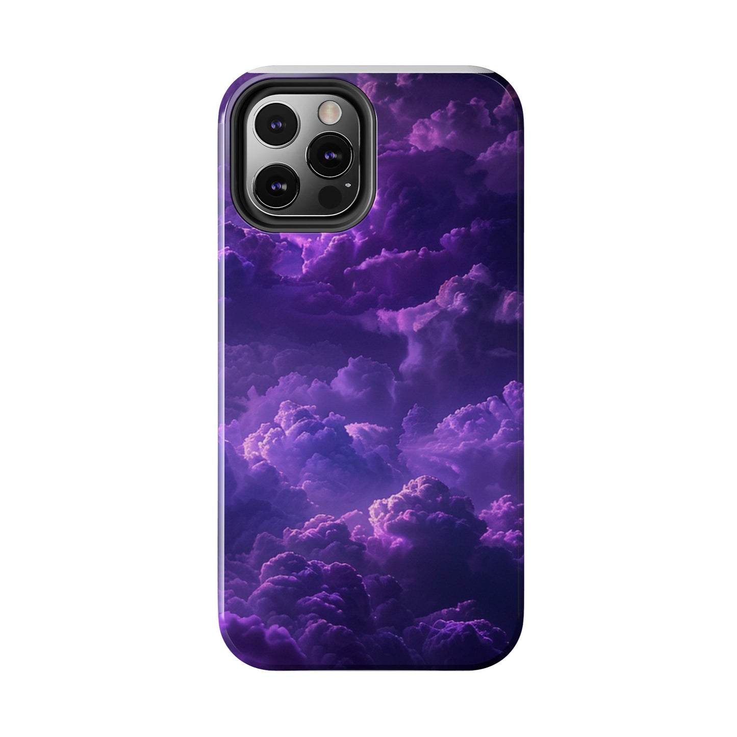 Purple Cloud Impact-Resistant Phone Case