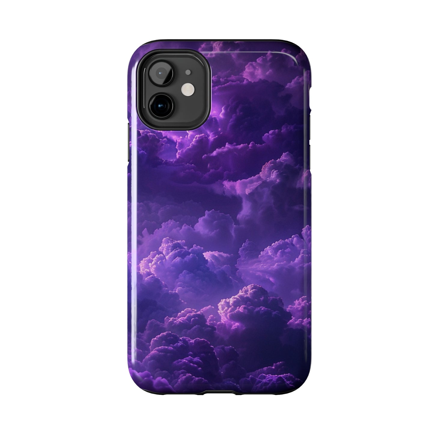 Purple Cloud Impact-Resistant Phone Case