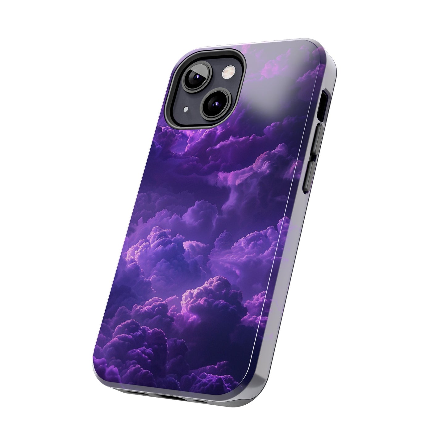 Purple Cloud Impact-Resistant Phone Case