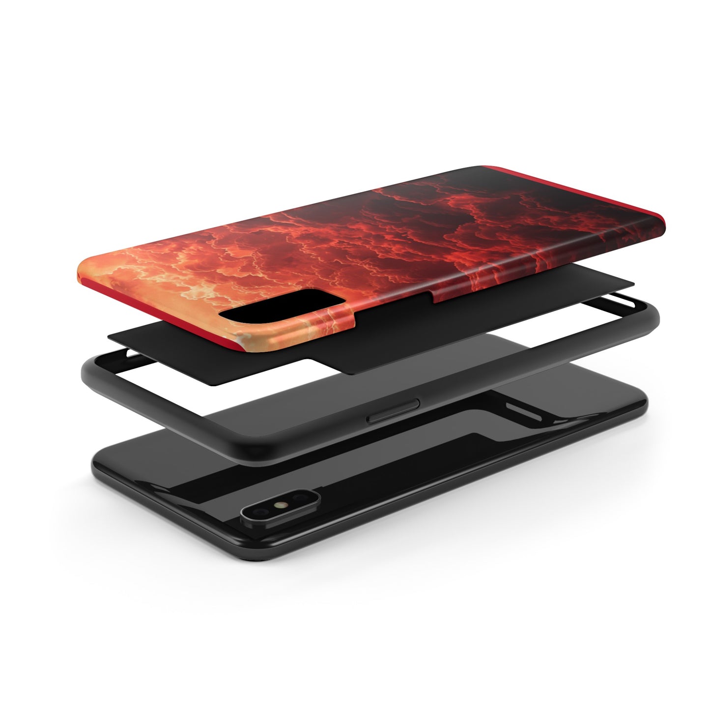 Red Cloud Impact-Resistant Phone Case