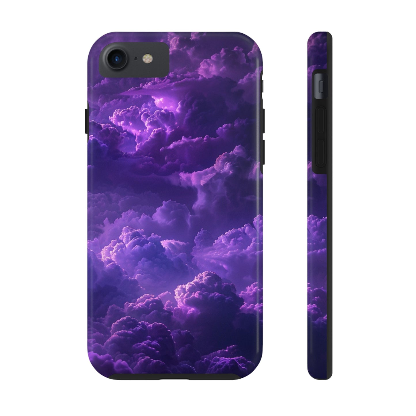 Purple Cloud Impact-Resistant Phone Case