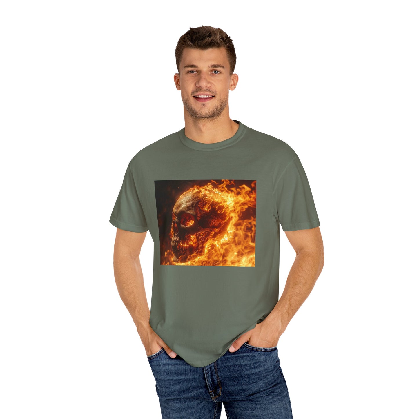 Flaming Inferno Skull