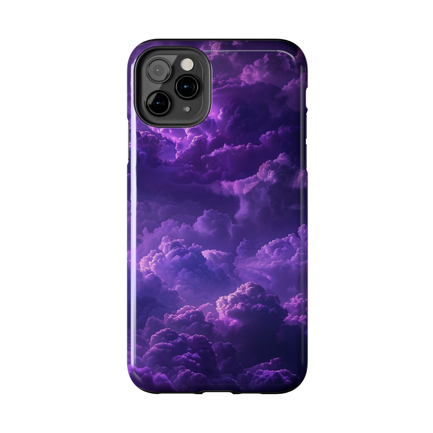 Purple Cloud Impact-Resistant Phone Case