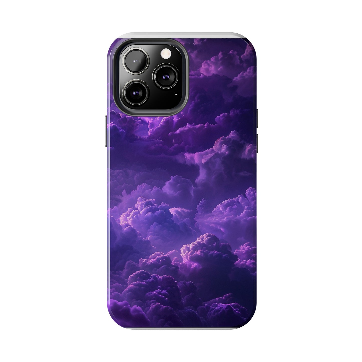 Purple Cloud Impact-Resistant Phone Case