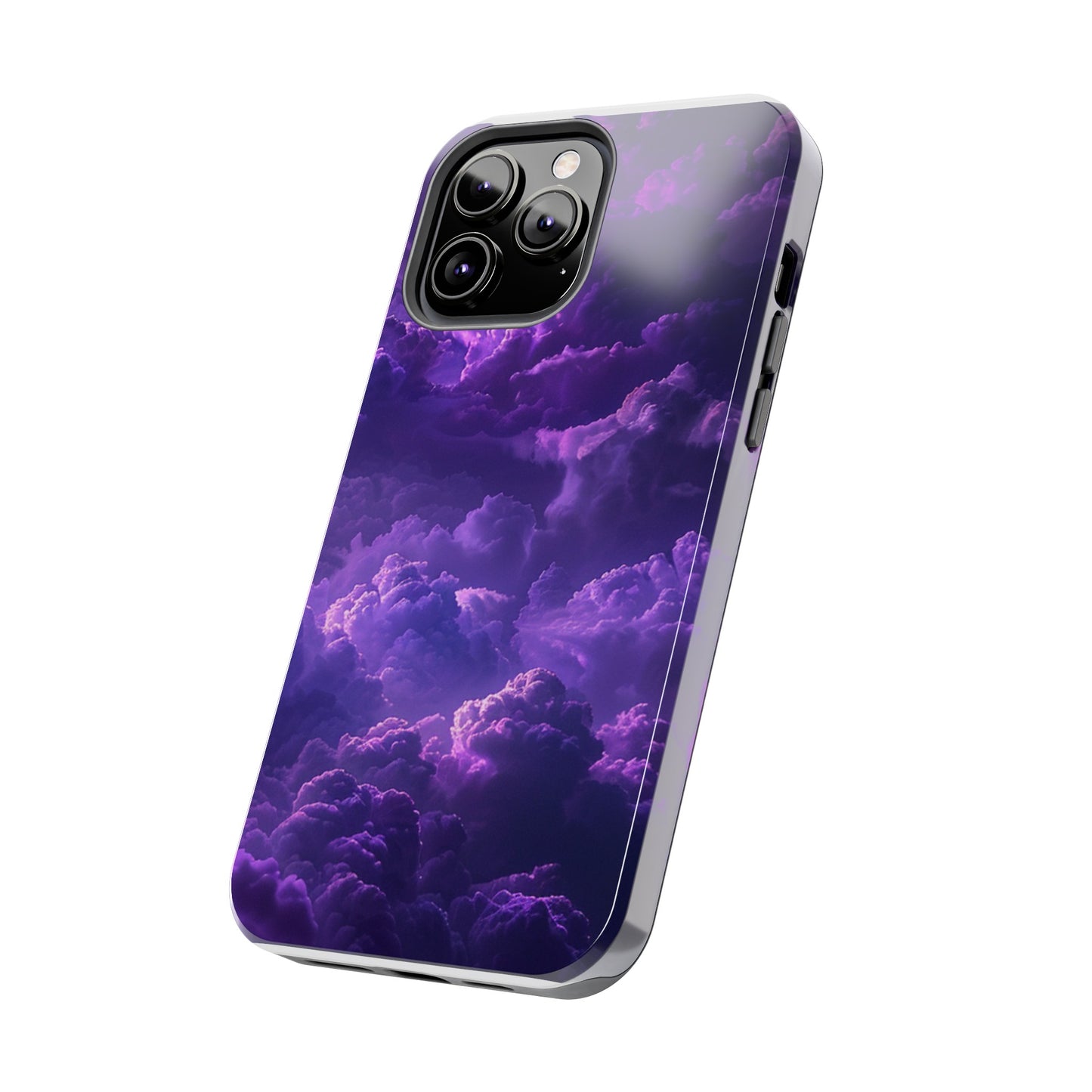 Purple Cloud Impact-Resistant Phone Case