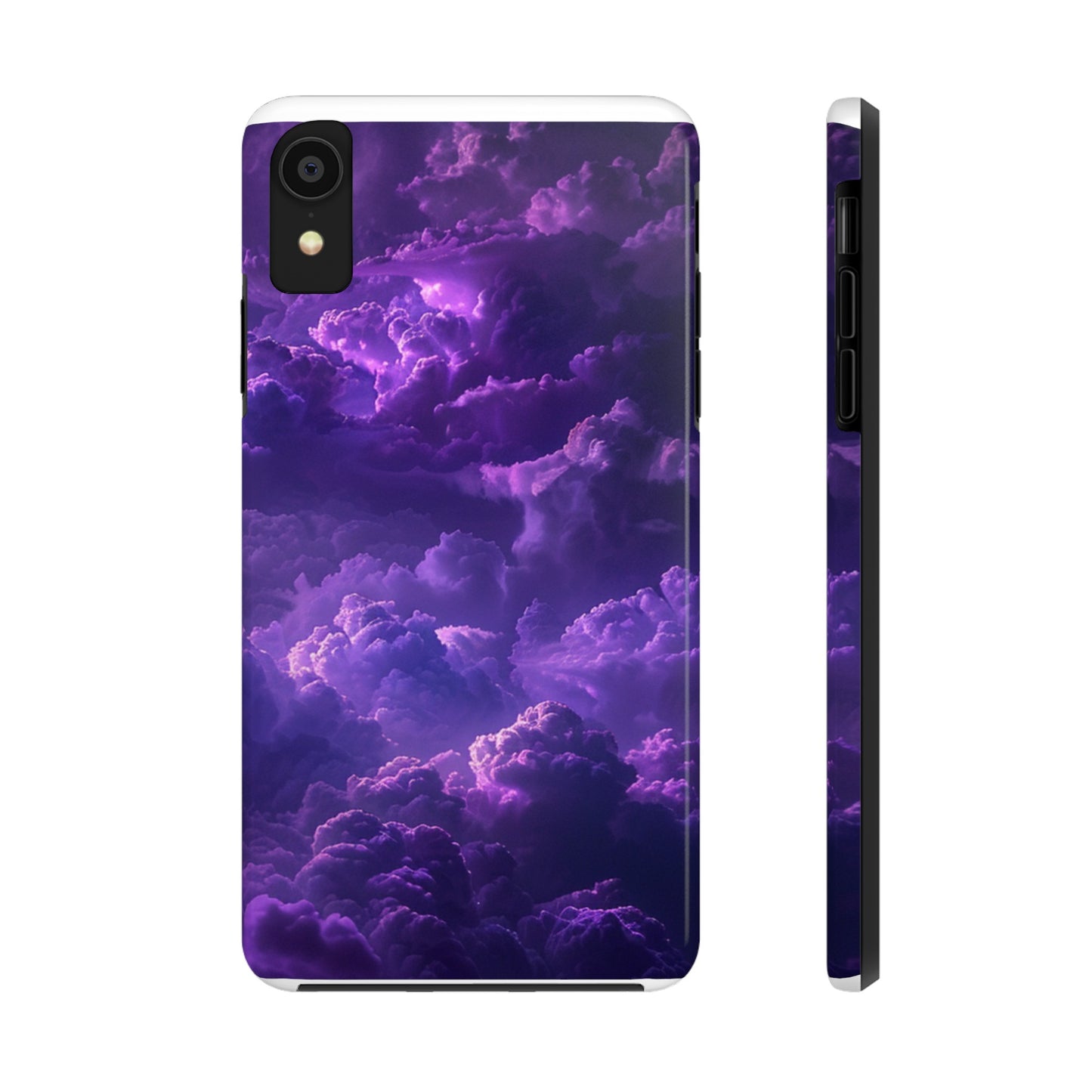 Purple Cloud Impact-Resistant Phone Case
