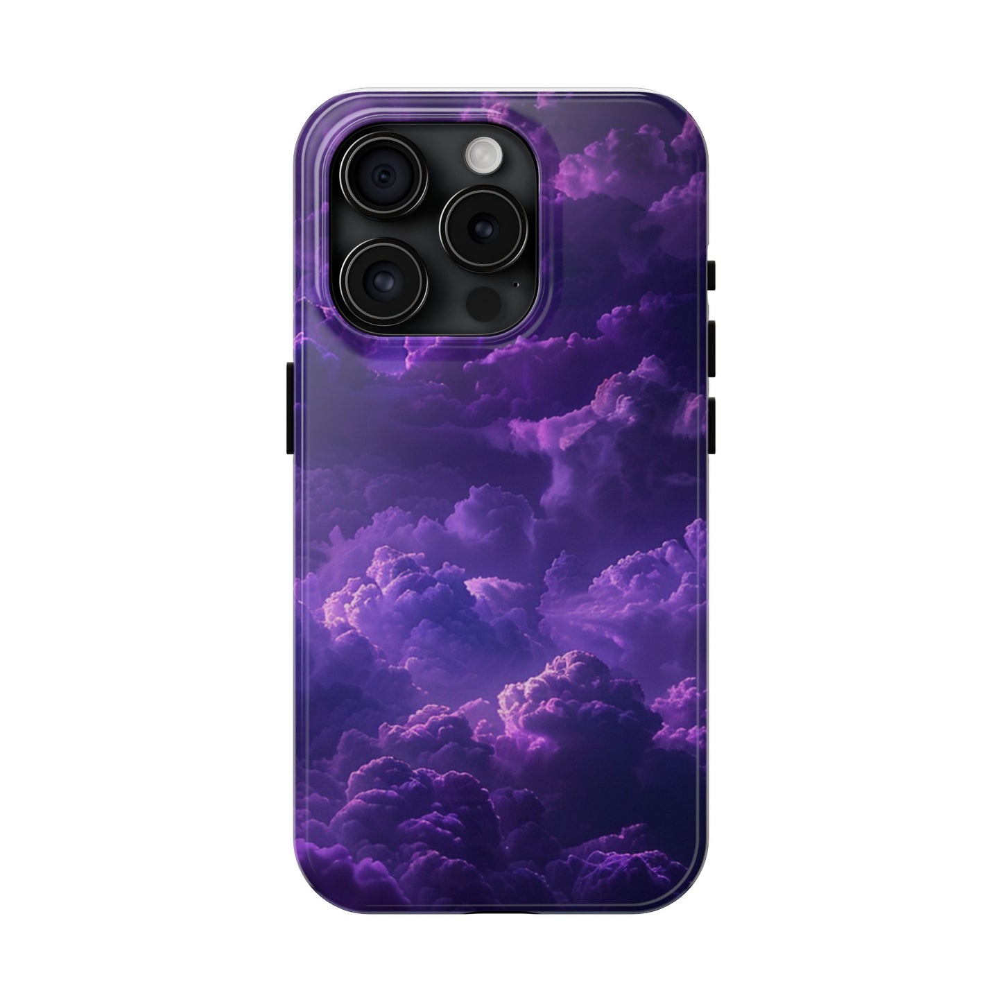 Purple Cloud Impact-Resistant Phone Case