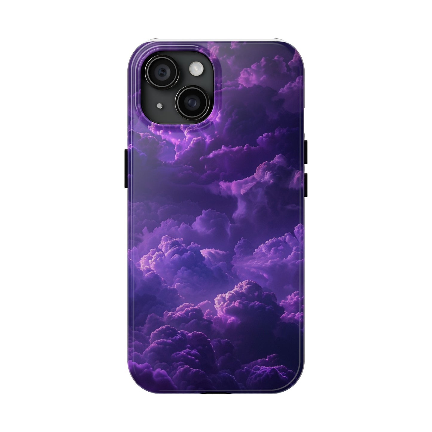 Purple Cloud Impact-Resistant Phone Case