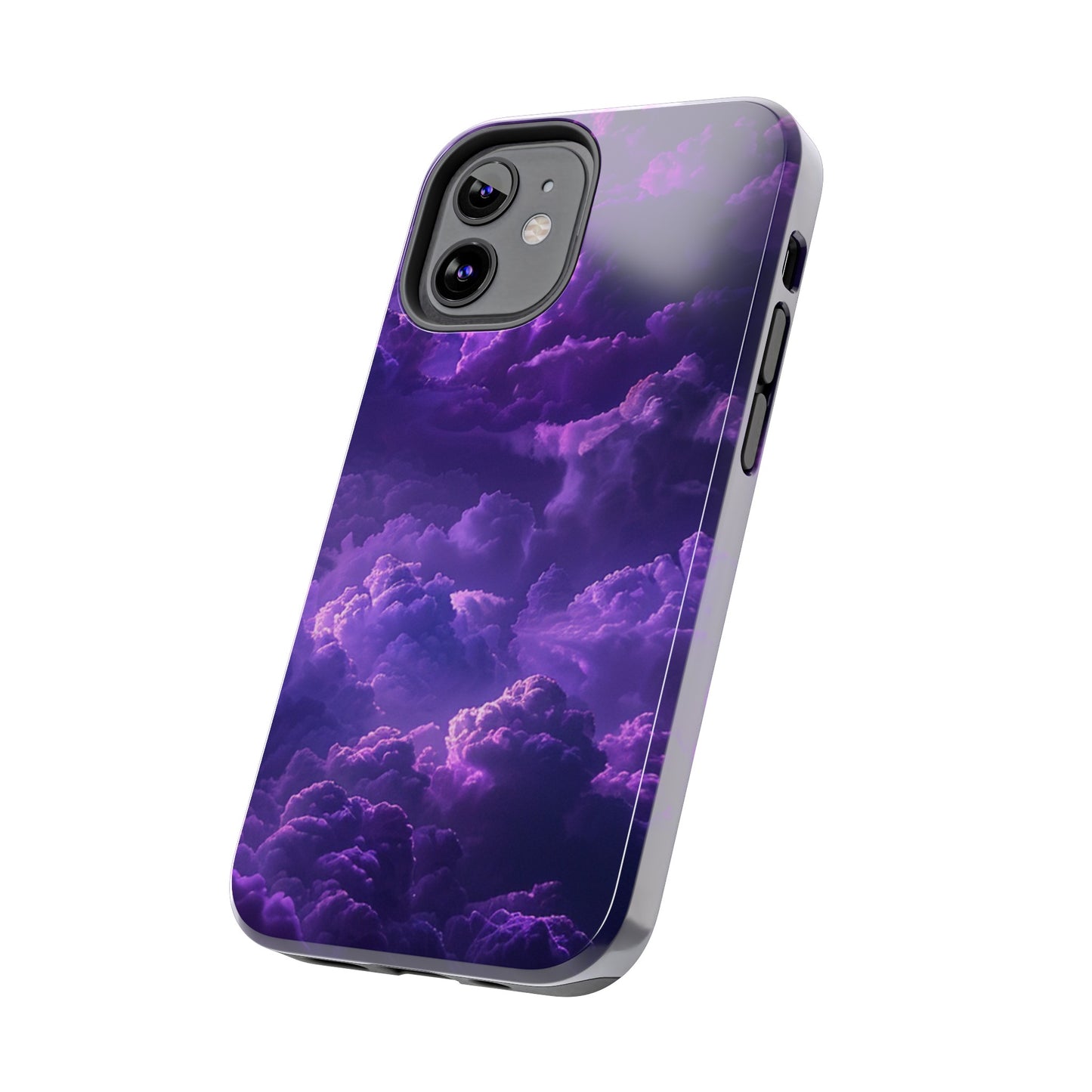 Purple Cloud Impact-Resistant Phone Case