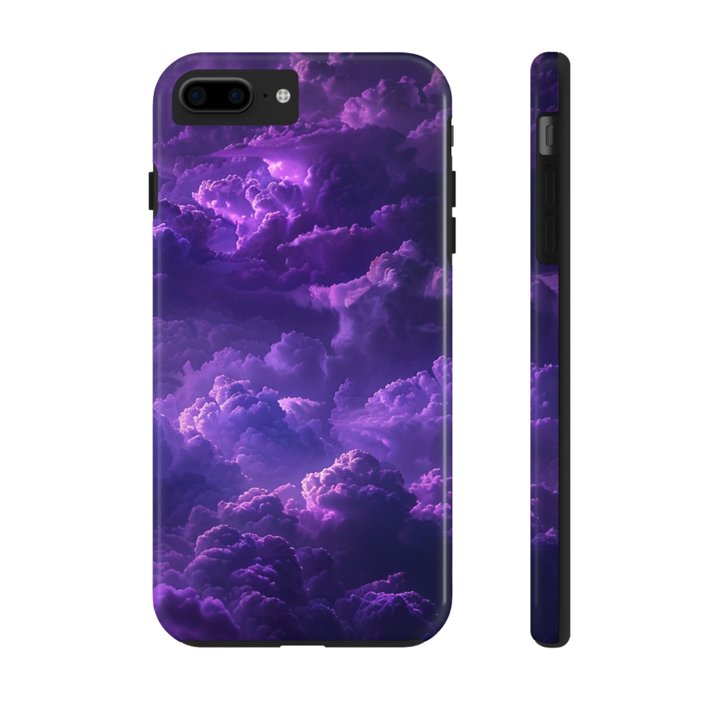 Purple Cloud Impact-Resistant Phone Case
