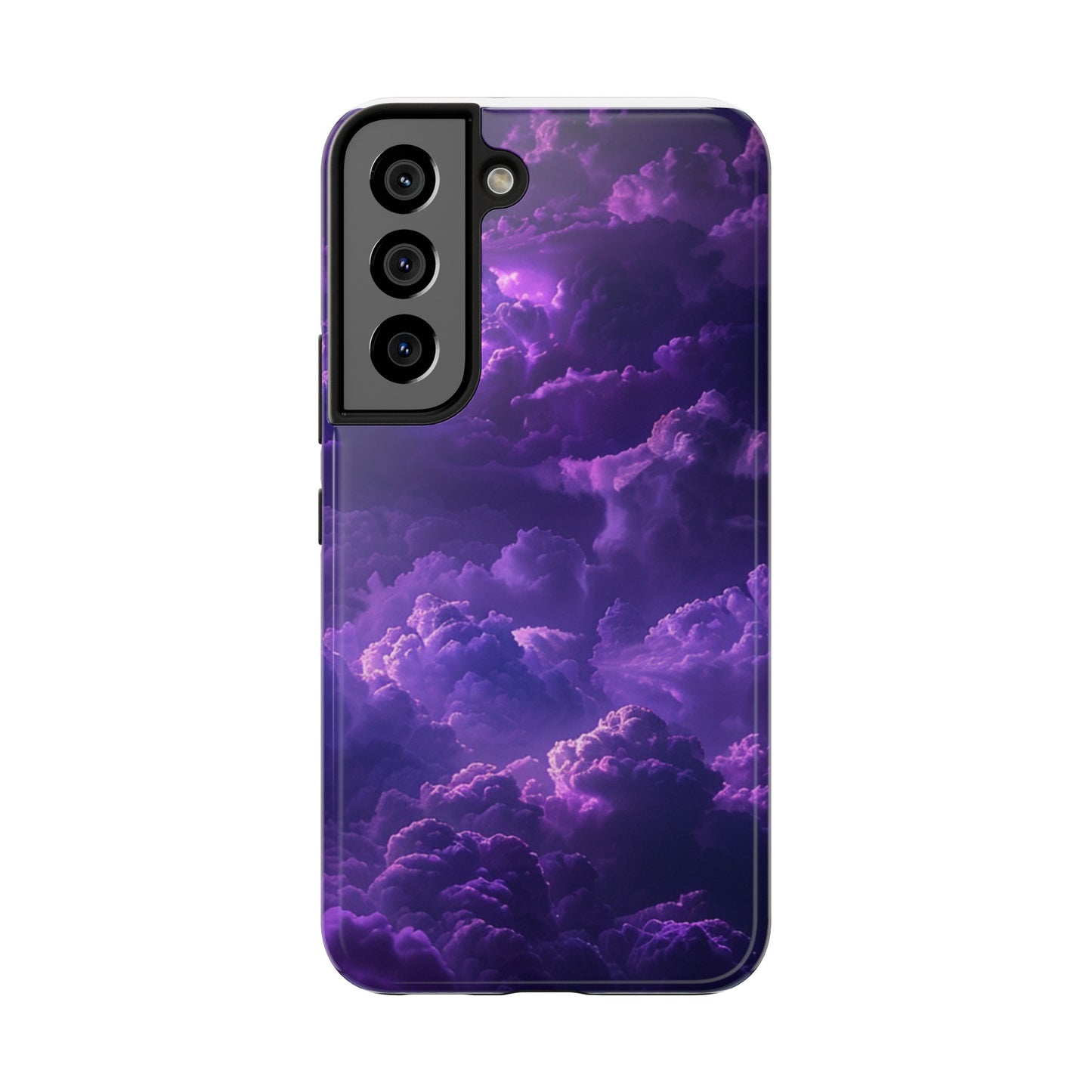 Purple Cloud Impact-Resistant Phone Case