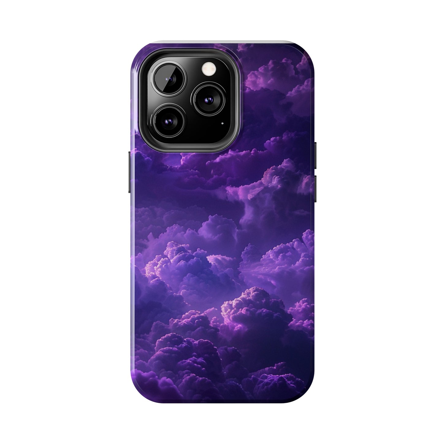 Purple Cloud Impact-Resistant Phone Case
