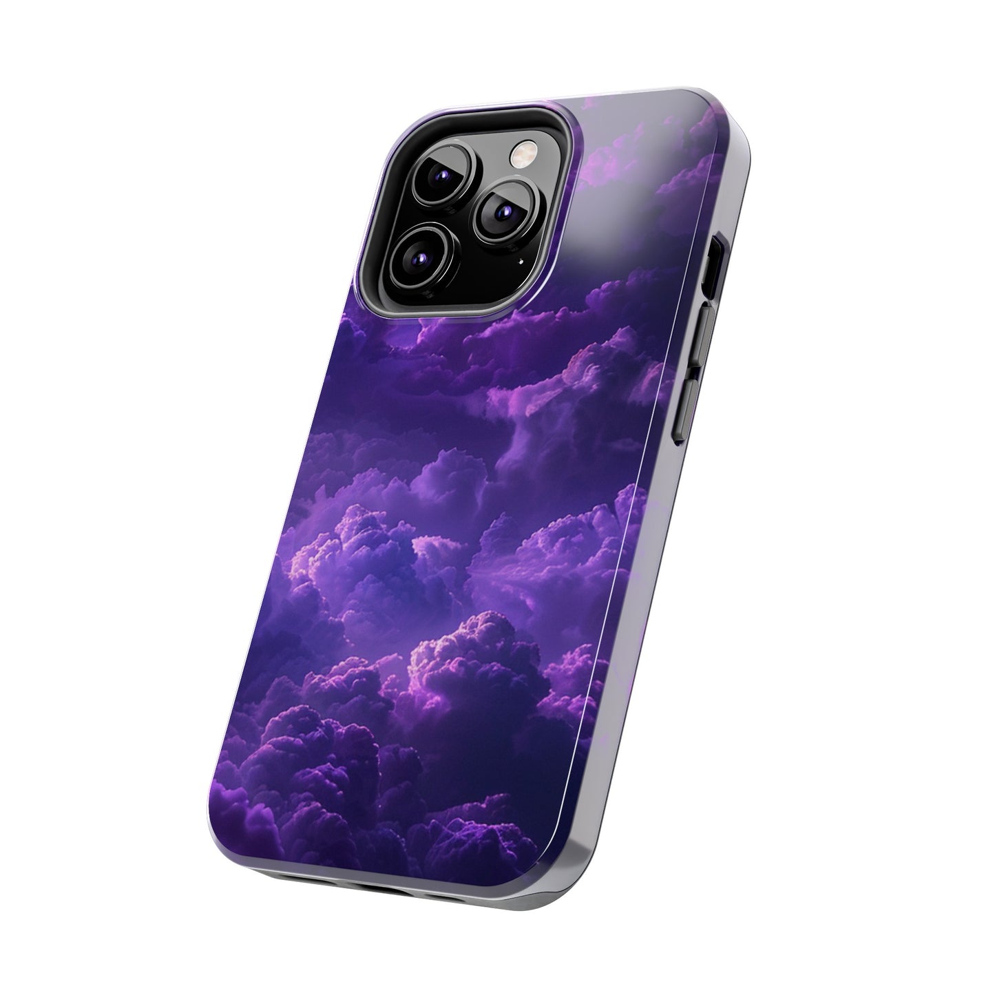 Purple Cloud Impact-Resistant Phone Case