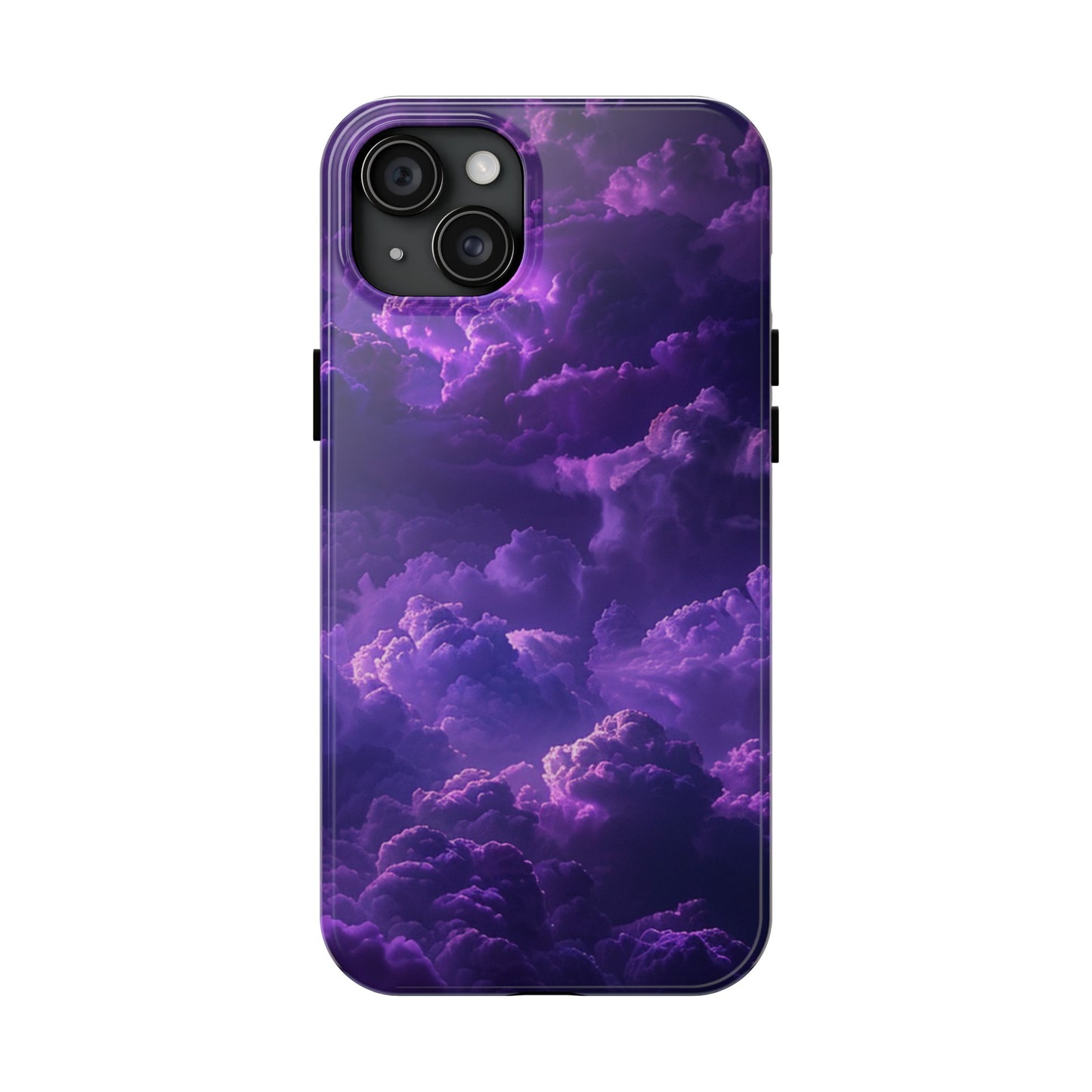 Purple Cloud Impact-Resistant Phone Case