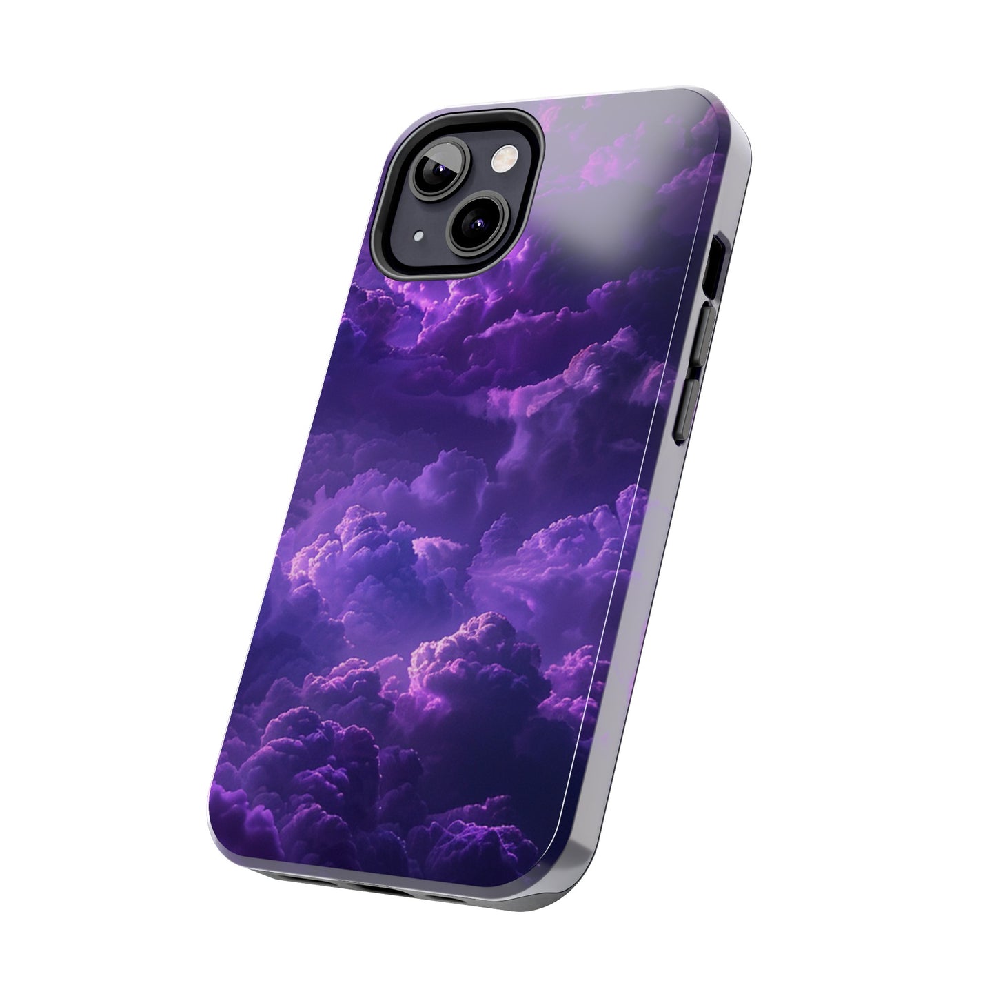 Purple Cloud Impact-Resistant Phone Case