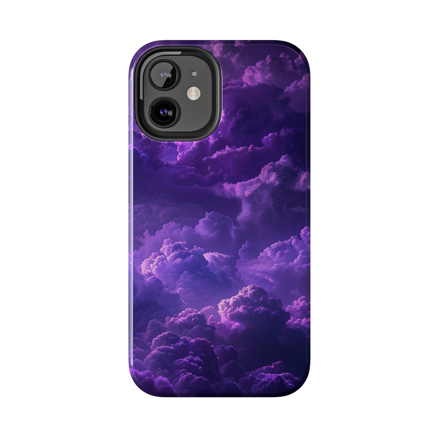 Purple Cloud Impact-Resistant Phone Case