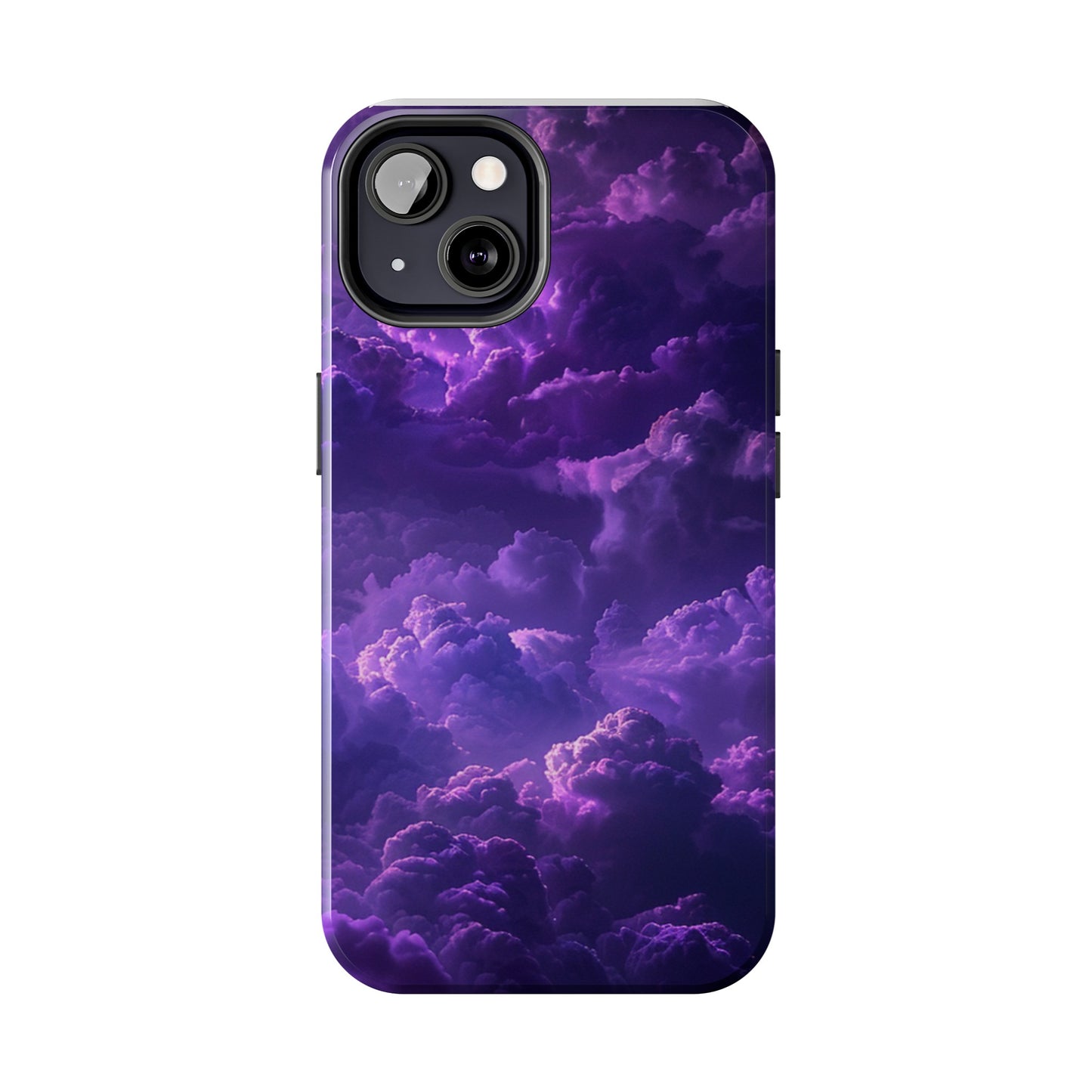 Purple Cloud Impact-Resistant Phone Case