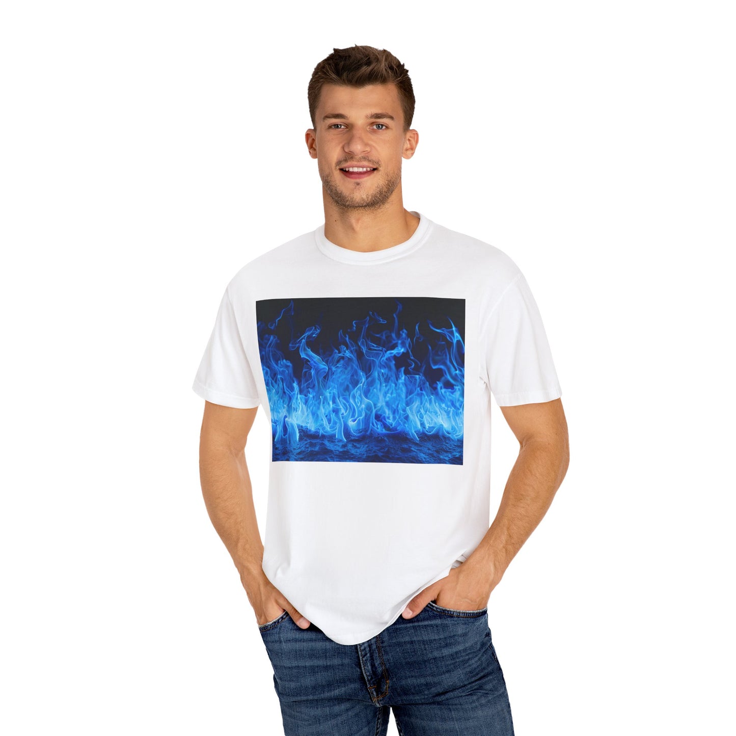 Blue Hell Fire T-Shirt